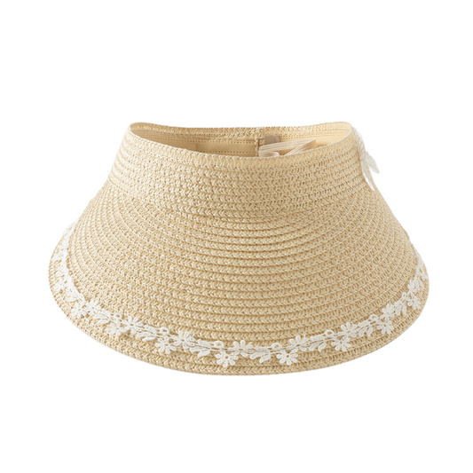 Dave&Bella Summer Toddler Girls Casual Khaki Adjustable-fit Comfortable Sunscreen Hats