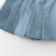 Dave&Bella Summer Toddler Girls Cotton Floral Print Casual Top Short Outfit Sets