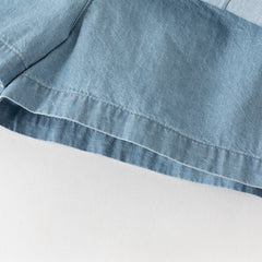 Dave&Bella Summer Toddler Girls Cotton Floral Print Casual Top Short Outfit Sets