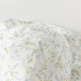Dave&Bella Toddler Girls Summer Green Floral Print Breathable Cotton Comfortable Hats
