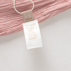 Dave&Bella Summer Kids Girls Sweet Pink Adjustable-waist Straight-leg Wide Soft Long Pant