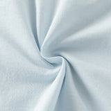 Dave&Bella Summer Toddler Girls White/Light Blue Flutter Sleeve Cotton Comfortable T-Shirt