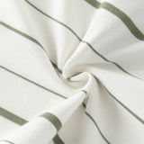 Dave&Bella Toddler Boys Summer White/Green College-style Formal Lightweight Polos-1