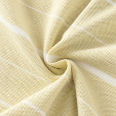 Dave&Bella Toddler Boys Summer White/Green College-style Formal Lightweight Polos