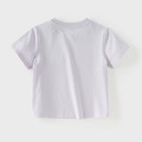 Dave&Bella Toddler Boys/Girls Summer Multi-color Animal Print Lightweight Cotton T-shirts