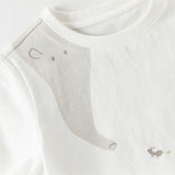 Dave&Bella Toddler Boys/Girls Summer Multi-color Animal Print Lightweight Cotton T-shirts