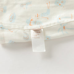 Dave&Bella Toddler Boys Summer Playful Dinosaur/White Print College-style Shirts