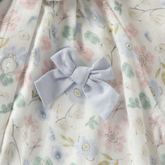 Dave&Bella Summer Toddler Girls Floral Print Short Sleeve Daily Top Shots Sets