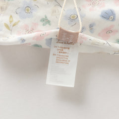 Dave&Bella Summer Toddler Girls Floral Print Short Sleeve Daily Top Shots Sets