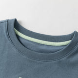 Dave&Bella Summer Toddler Boys Cute Print Blue/Grey Sleeveless Stretchable Tank Tops