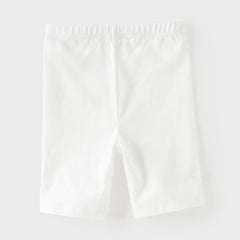 Dave&Bella Summer Toddler Girls Light Grey/Beige Lightweight Pants