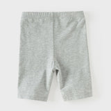 Dave&Bella Summer Toddler Girls Light Grey/Beige Lightweight Pants