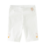 Dave&Bella Summer Toddler Girls Light Grey/Beige Lightweight Pants