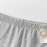 Dave&Bella Summer Toddler Girls Light Grey/Beige Lightweight Pants