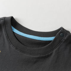 Dave&Bella Toddler Boys Summer Multi-color Cute Animal Print Breathable Cotton T-shirts