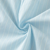 Dave&Bella Summer Toddler Boys Fashion Blue Striped Breathable Cotton College-style Shirts