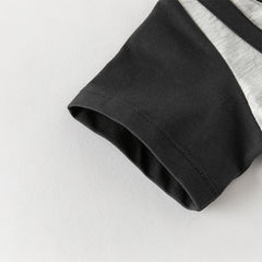 Dave&Bella Baby Boys Summer Cute Cartoon Print Short Sleeve Stretchable Soft Rompers