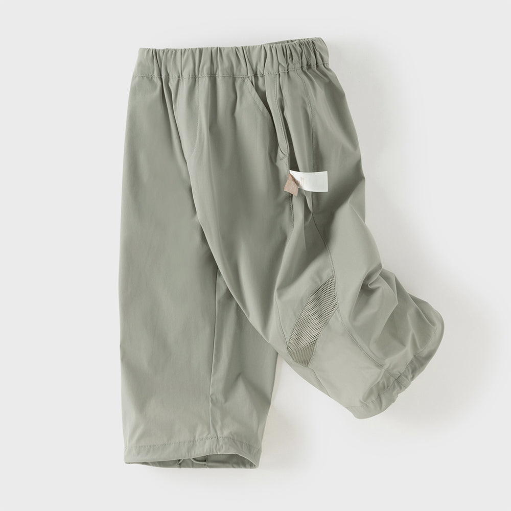 Dave&Bella Toddler Boys Summer Lightweight Straight-leg Loose Casual Pants