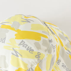 Dave&Bella Toddler Boys Summer Casual Yellow Outdoor Sunscreen Hats