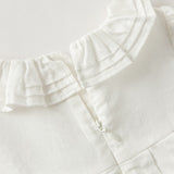 Dave&Bella Summer Toddler Girls Daisy Print Cute Doll Collar Cotton Soft Party A-Line Dress