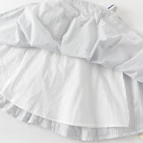 Dave&Bella Summer Toddler Girls Bow Print White Blue Striped Party Soft A-line Dress (Copy)-1