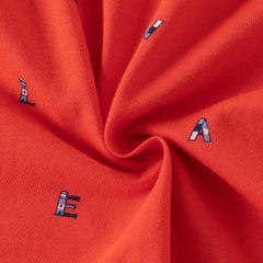 Dave&Bella Summer Toddler Boys Gentle Red Short Sleeve Breathable Formal Outfit Sets