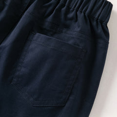 Dave&Bella Summer Toddler Boys Gentle Red Short Sleeve Breathable Formal Outfit Sets