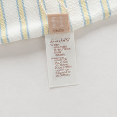 Dave&Bella Summer Baby Boys Yellow White Striped Cute Giraffe Print Soft Rompers