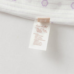 Dave&Bella Baby Girls Summer Cute Purple Floral Sleeveless Soft Cotton Rompers