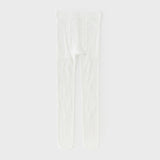 Dave&Bella Kids Girls Summer Elegant Versatile White Stretchy Slim Footed Tights