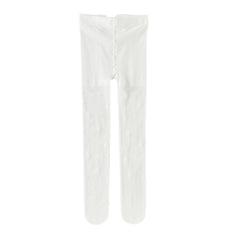 Dave&Bella Kids Girls Summer Elegant Versatile White Stretchy Slim Footed Tights Leggings