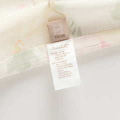 Dave&Bella Summer Toddler Girls Chinese-style Sleeveless Beige Lotus Print A-line Dress