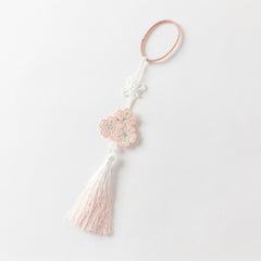 Dave&Bella Summer Kids Girls Pink Chinese-style Turtle Flutter Sleeve Top Mesh Skirt Suits