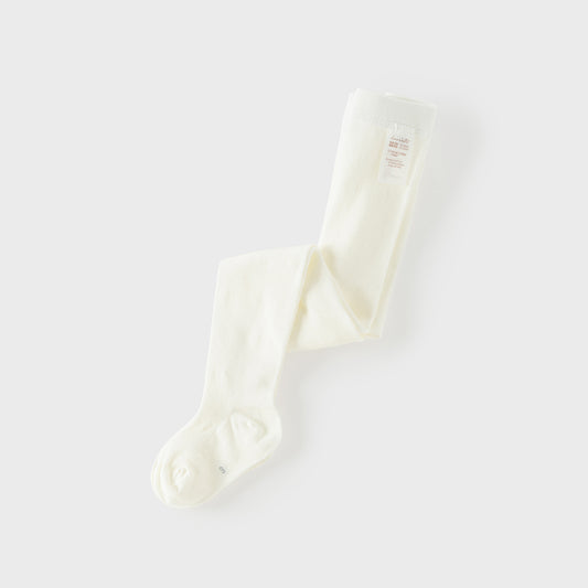 Dave&Bella Summer Kids Girls Elegant Beige Lightweight Stretchable Footed Tights Leggings