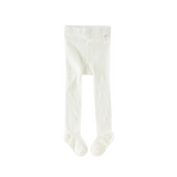 Dave&Bella Summer Kids Girls Elegant Beige Lightweight Stretchable Footed Tights