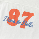 Dave&Bella Summer Toddler Boys White Digital Print Leisure Casual Cotton Soft T-Shirts