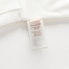 Dave&Bella Summer Toddler Girls White/Pink College-style Stretchable Dress-style Polos