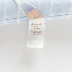 Dave&Bella Summer Toddler Girls Elegant Light Blue Flutter Sleeve Cotton A-line Dress