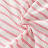 Dave&Bella Toddler Girls Summer Stylish Striped Sleeveless Soft Cotton T-shirts