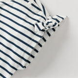 Dave&Bella Toddler Girls Summer Stylish Striped Sleeveless Soft Cotton T-shirts