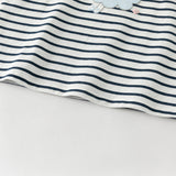 Dave&Bella Toddler Girls Summer Stylish Striped Sleeveless Soft Cotton T-shirts