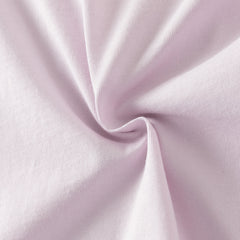 Dave&Bella Summer Toddler Girls Cute Purple/White Breathable Cotton Daily T-shirts