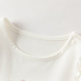 Dave&Bella Summer Toddler Girls Casual Beige Sleeveless Lightweight Top Pant Suits