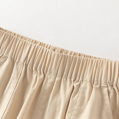 Dave&Bella Toddler Boys Summer Playful Crocodile Print Short Sleeve Top Long Pant Suits