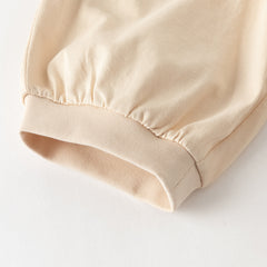 Dave&Bella Summer Toddler Boys Casual Blue/Khaki cotton Soft Loose Jogger Pants