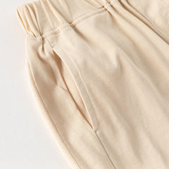 Dave&Bella Summer Toddler Boys Casual Blue/Khaki cotton Soft Loose Jogger Pants