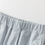 Dave&Bella Summer Toddler Boys Casual Blue/Khaki cotton Soft Loose Jogger Pants