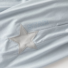 Dave&Bella Summer Toddler Boys Casual Blue/Khaki cotton Soft Loose Jogger Pants