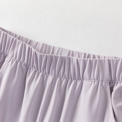 Dave&Bella Toddler Girls/Boys Summer Casual Purple/Blue Loose Lightweight Jogger Pants