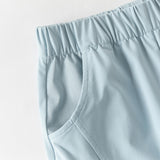 Dave&Bella Toddler Girls/Boys Summer Casual Purple/Blue Loose Lightweight Jogger Pants
